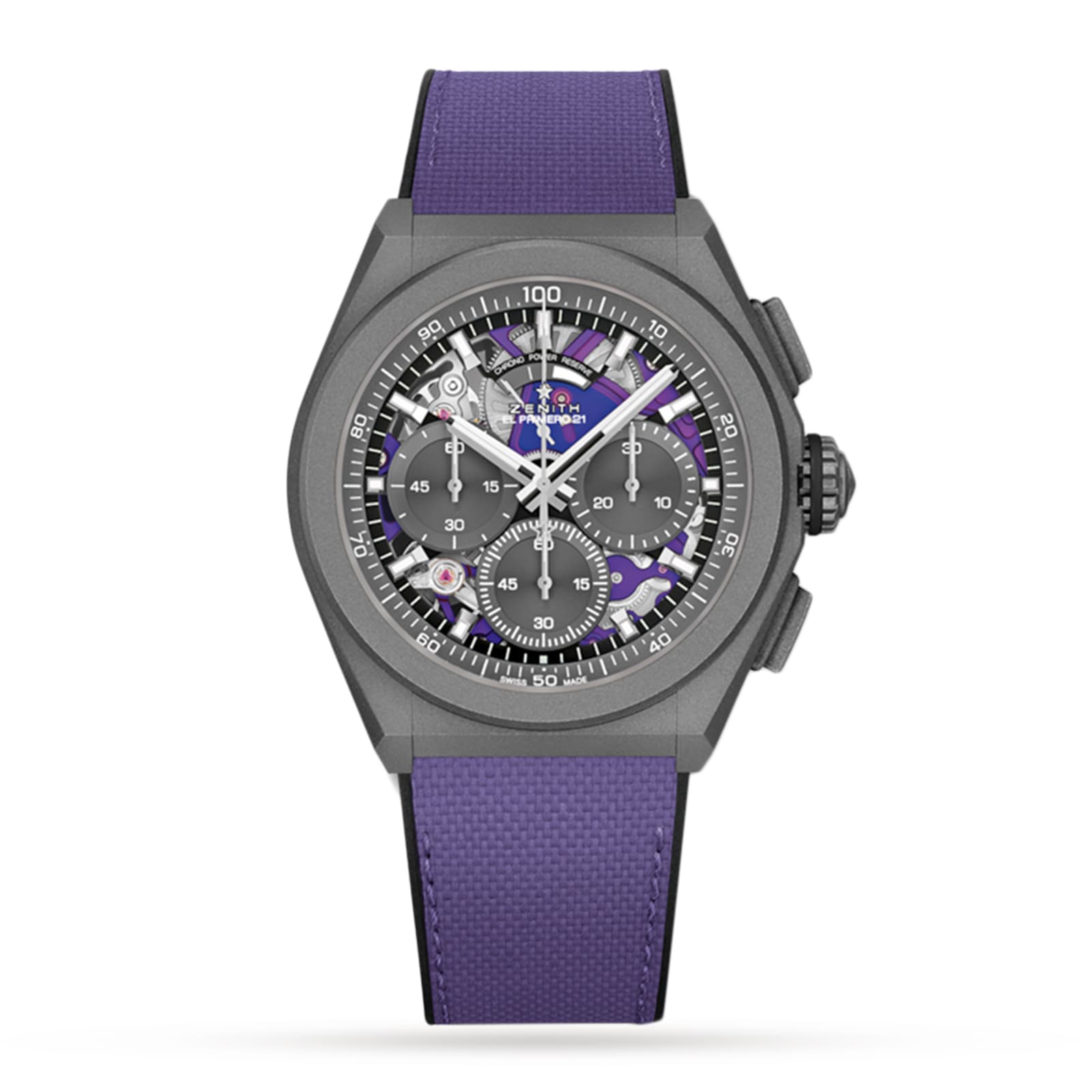 Zenith Defy El Primero 21 Ultraviolet 44mm Mens Watch