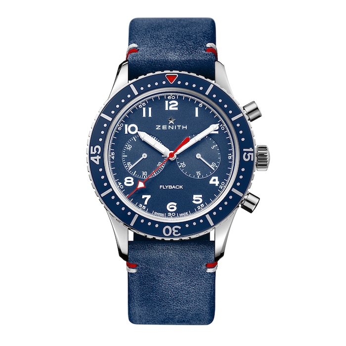 Zenith Pilot 43mm Mens Watch Blue