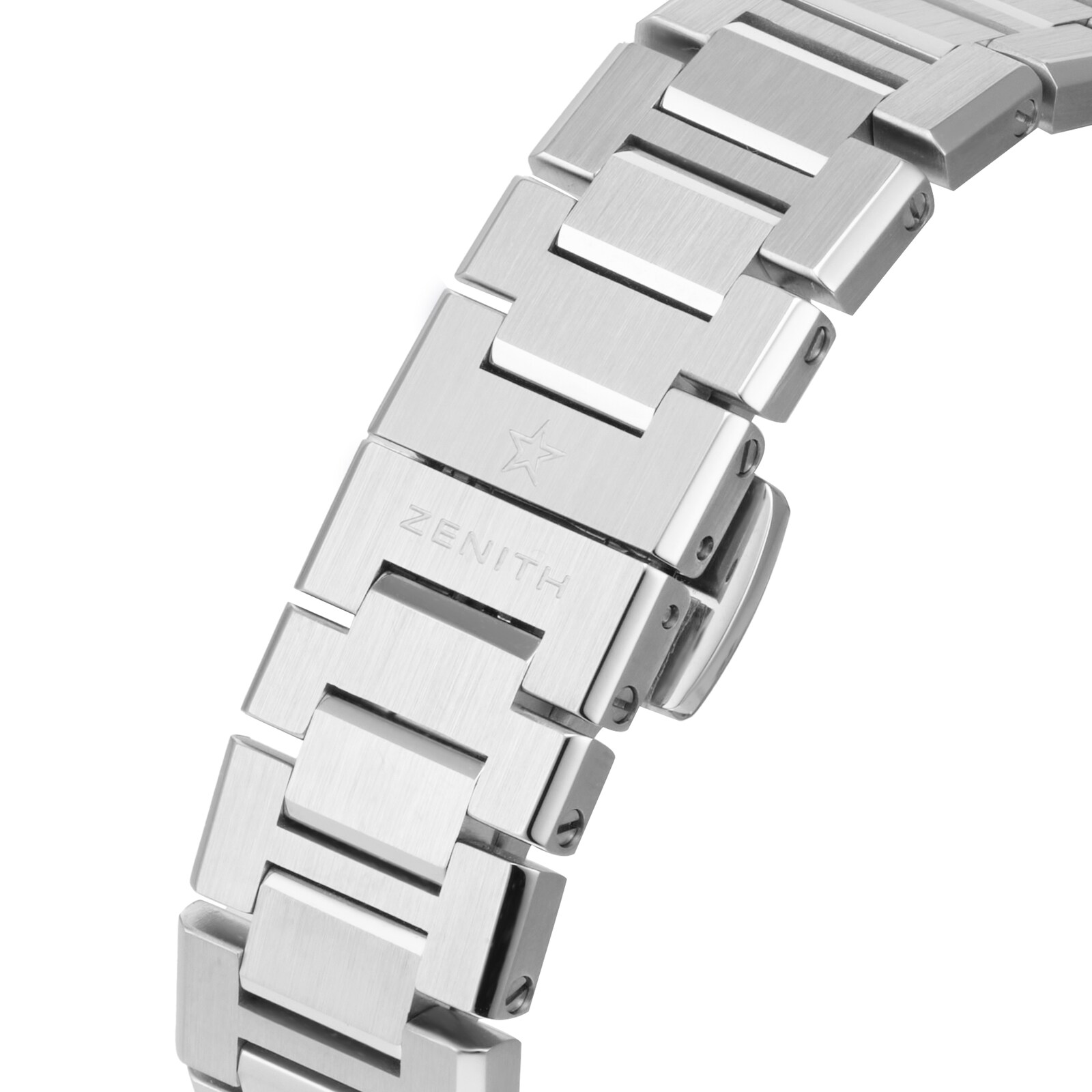 Zenith Defy Skyline 36mm Steel and Diamonds Automatic Watch - Blue