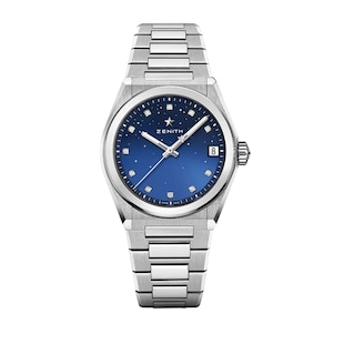 Zenith Defy Midnight 36mm Ladies Watch Blue