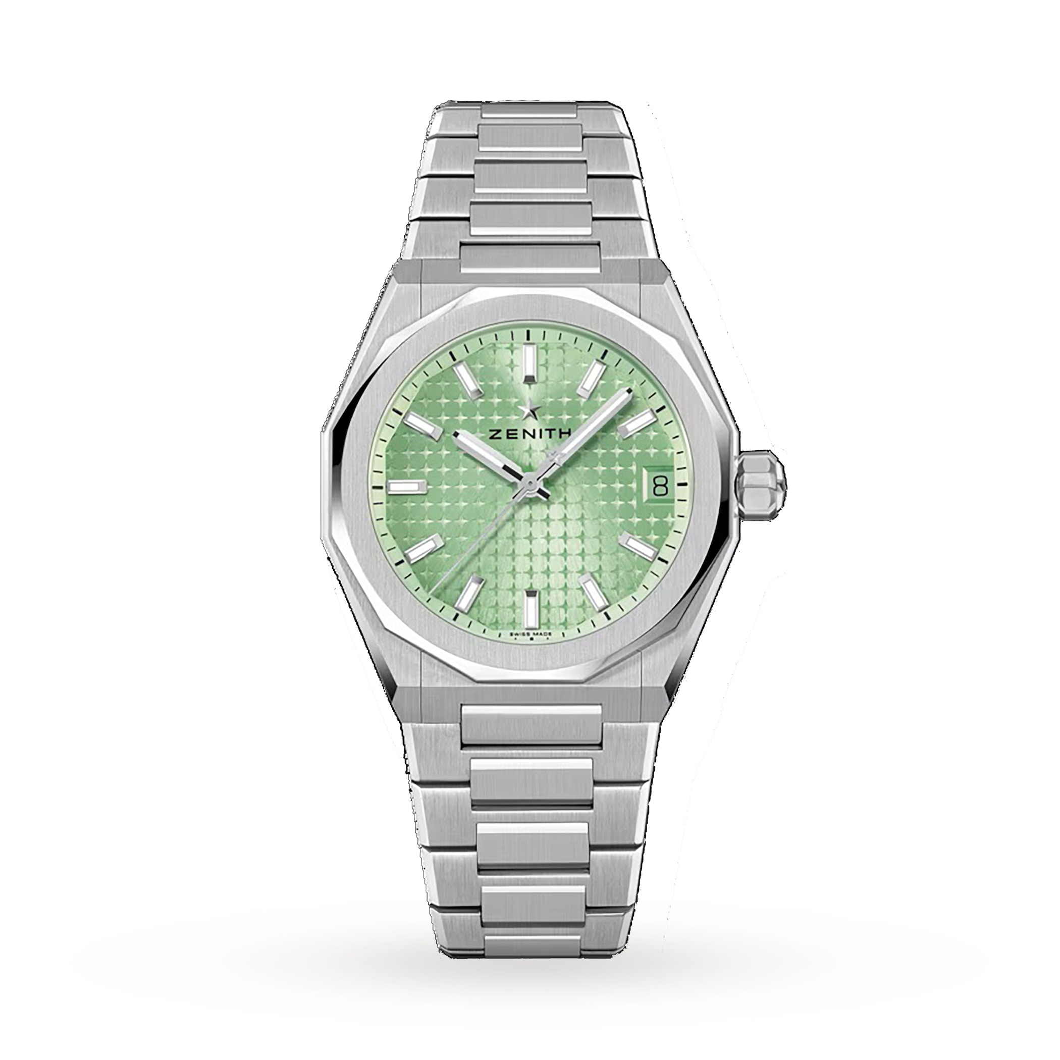 Zenith Defy Skyline 36mm Steel Automatic Watch - Green Zenith Defy Skyline 36mm Steel Automatic Watch - Green