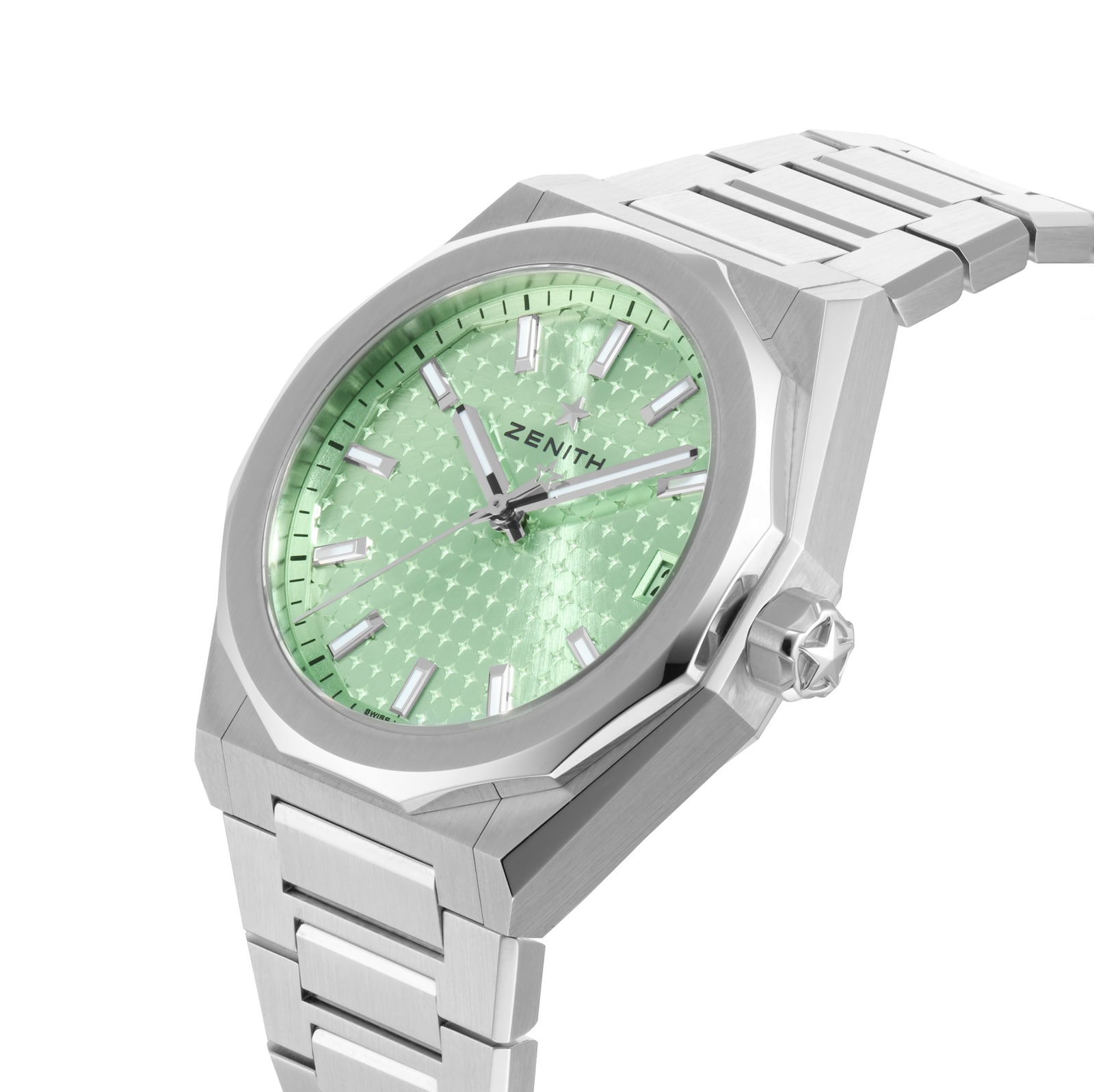 Zenith Defy Skyline 36mm Steel Automatic Watch - Green