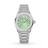 Zenith Defy Skyline 36mm Steel and Diamonds Automatic Watch - Green