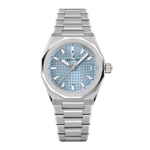 Zenith Defy Skyline Automatic 36mm Unisex Watch Blue Interchangeable Strap