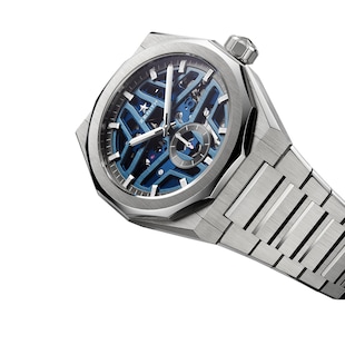 Zenith Defy Skyline Skeleton Steel 41mm Blue