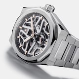 Zenith Defy Skyline Skeleton 41mm Mens Watch Interchangeable Strap