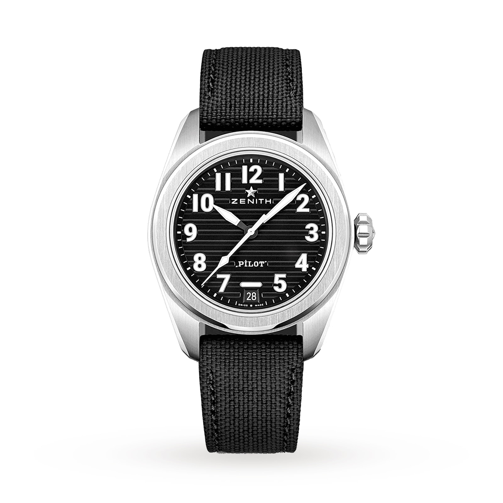 Field Watch - Off-White Dial Gray Cordura