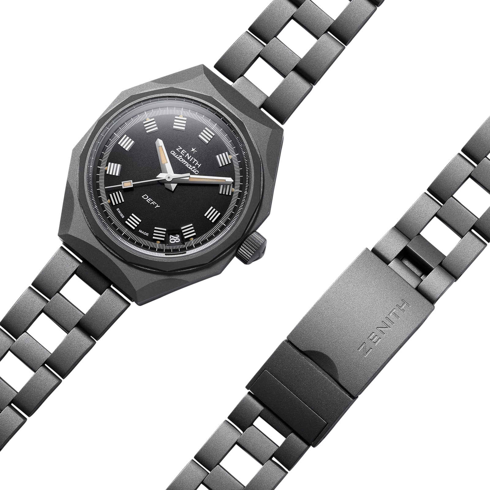 Zenith Defy Revival Shadow 37mm Mens Watch