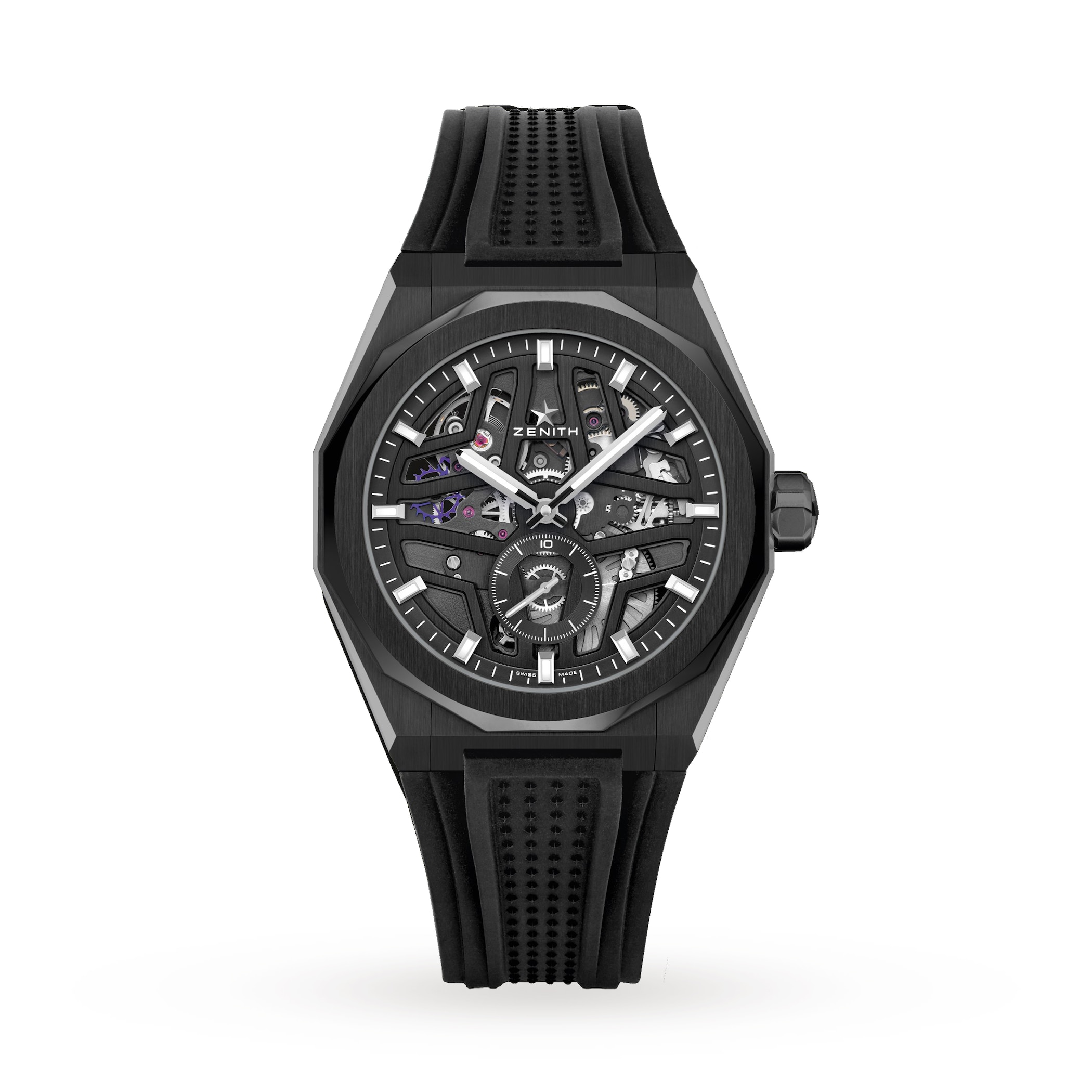 Zenith Defy Skyline Skeleton 41mm Mens Watch Black Zenith Defy Skyline Skeleton 41mm Mens Watch Black
