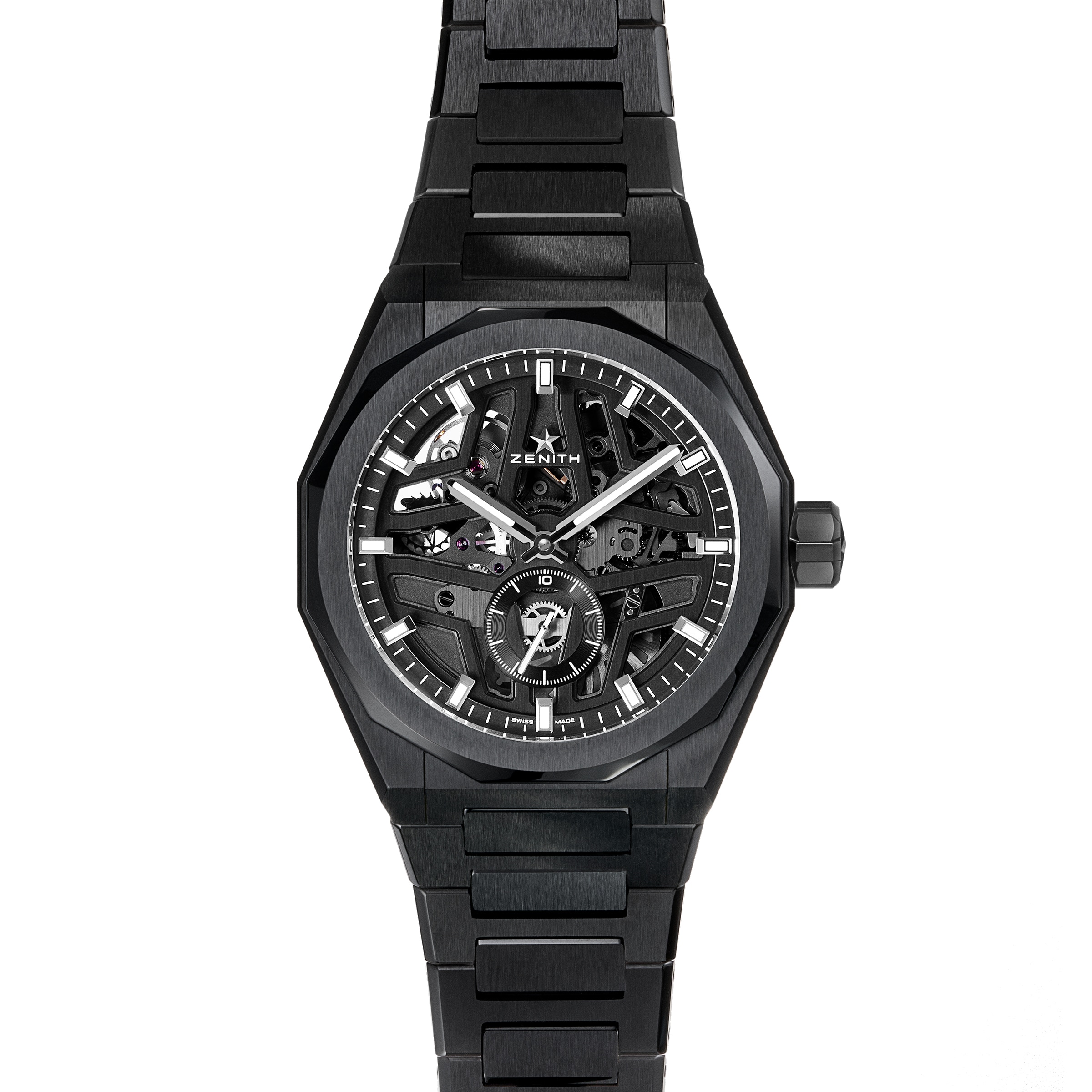 Zenith Defy Skyline Skeleton 41mm Mens Watch Black 49.9300.3620/78.I001 |  Watches Of Switzerland US