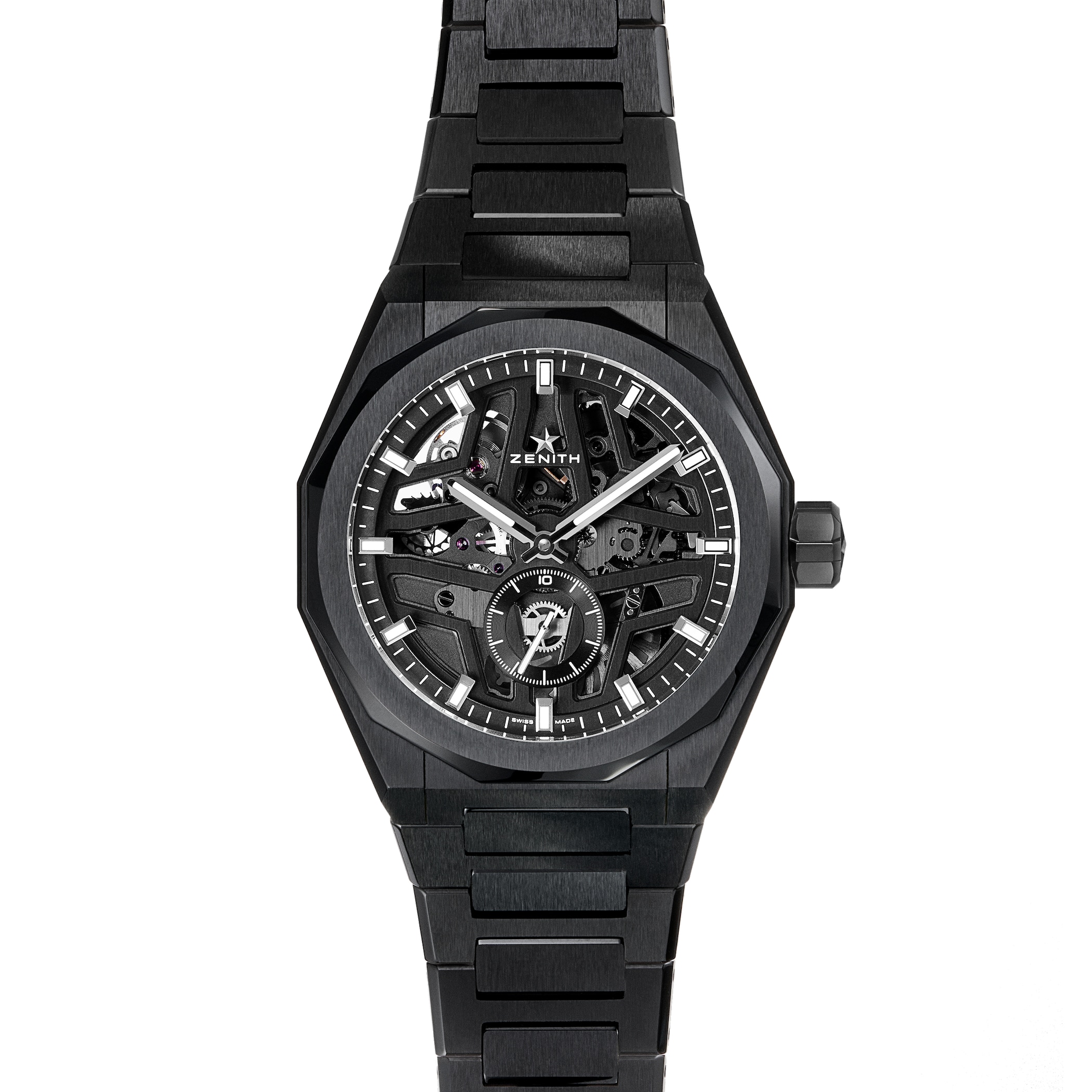 Zenith Defy Skyline Skeleton 41mm Mens Watch Black Zenith Defy Skyline Skeleton 41mm Mens Watch Black