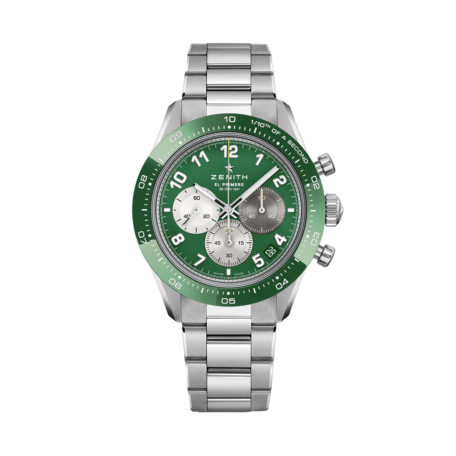Zenith Chronomaster Sport 41mm Limited Edition Mens Watch Green Zenith Chronomaster Sport 41mm Limited Edition Mens Watch Green