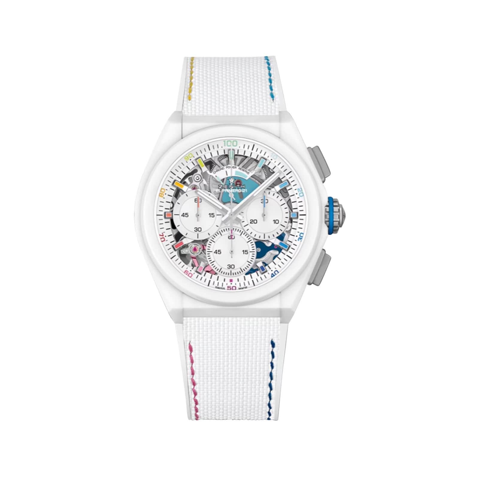 Zenith Defy 21 Chroma II Limited Edition 44mm Mens Watch White