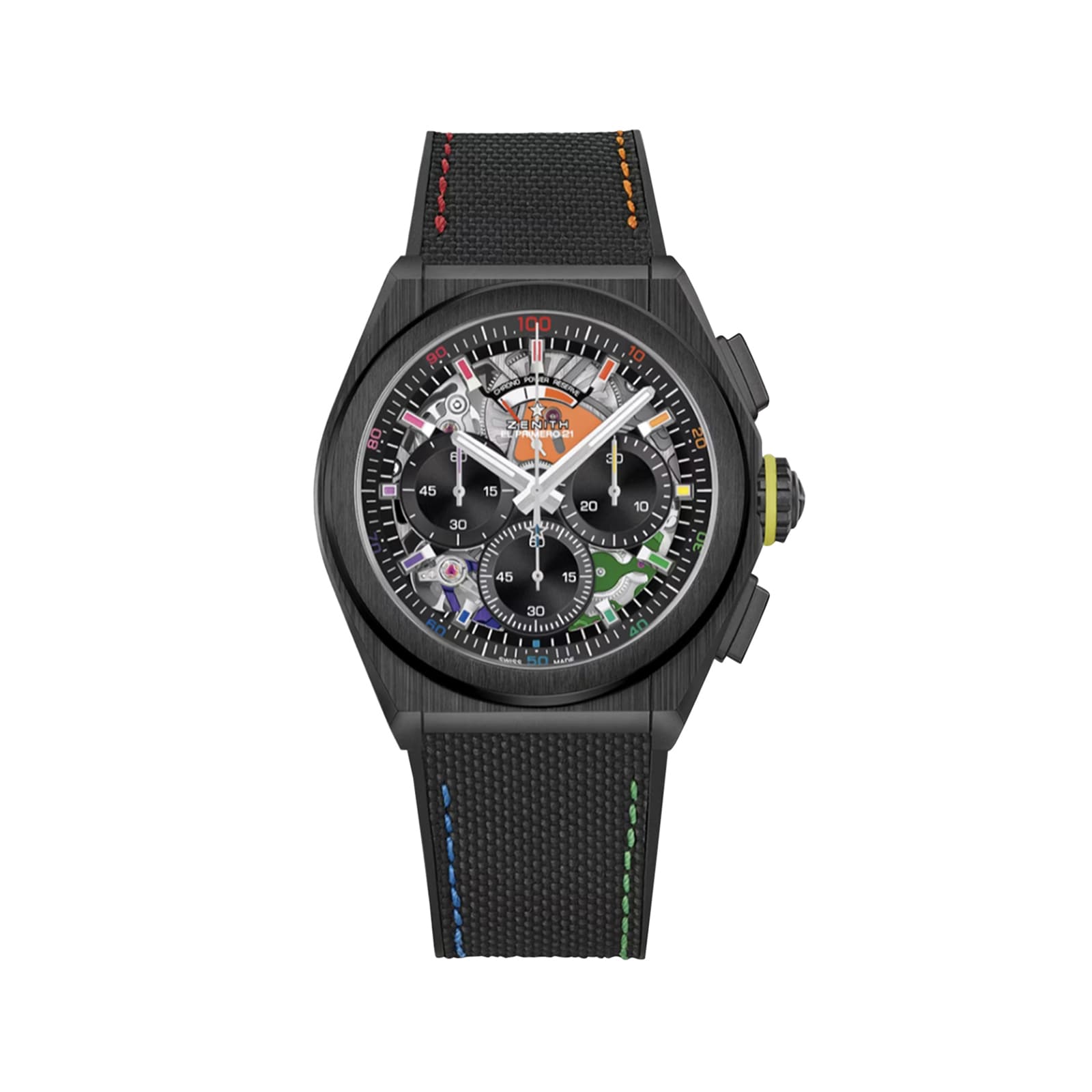 Zenith Defy 21 Chroma II Limited Edition 44mm Mens Watch Black