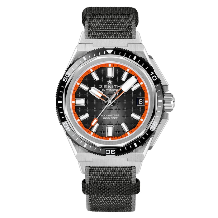 Zenith Defy Extreme Diver 42.5mm Mens Watch Black  Interchangeable Strap