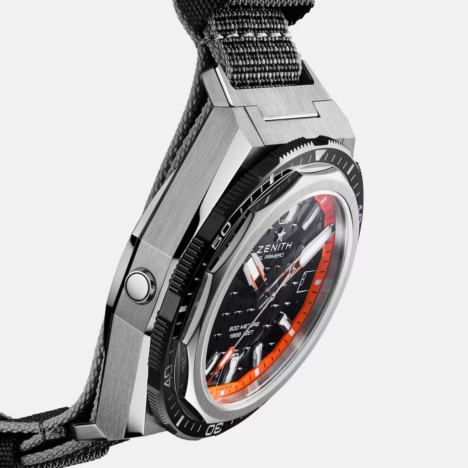 Zenith Defy Extreme Diver 42.5mm Mens Watch Black  Interchangeable Strap
