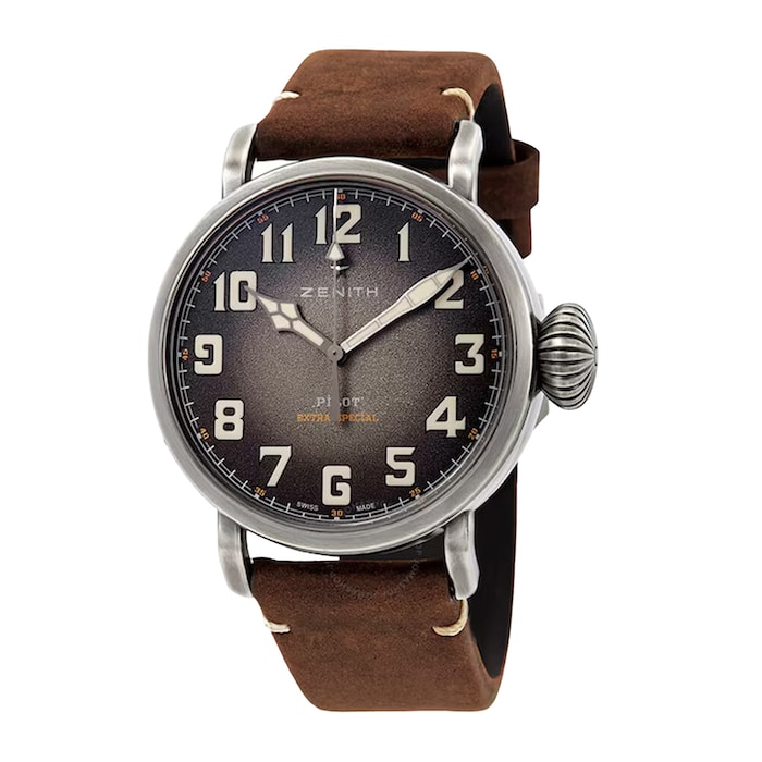Zenith Pilot 45mm Mens Watch Grey