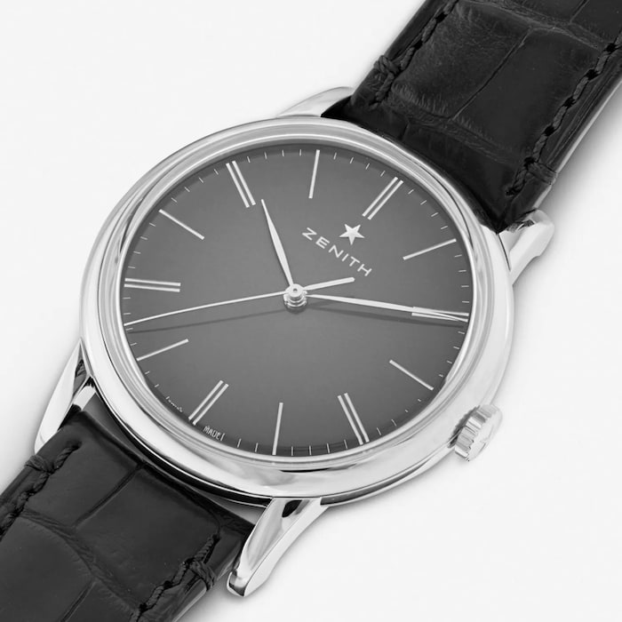 Zenith Elite Classic 39mm Mens Watch Grey