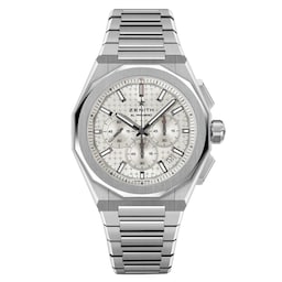 17640993 - Defy Skyline Chronograph 42mm Mens Watch Silver Interchangeable Strap