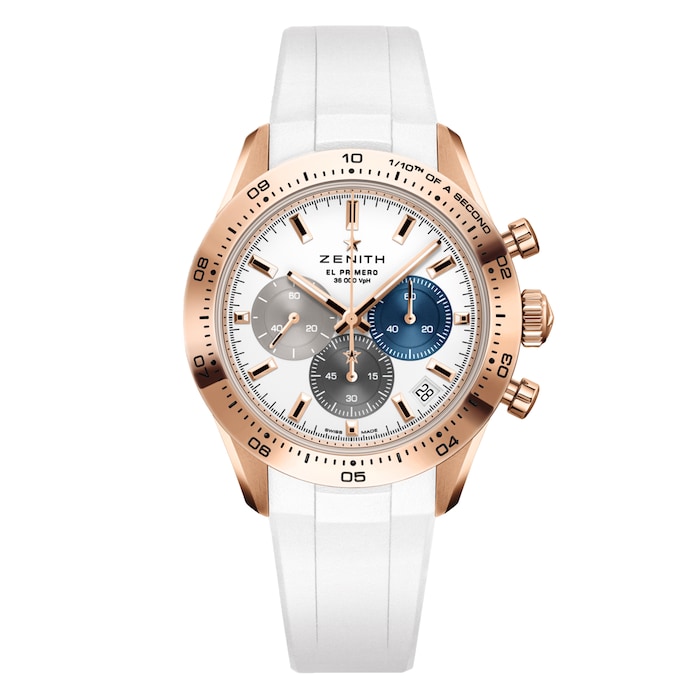 Zenith Chronomaster Sport 41mm White and Rose Gold