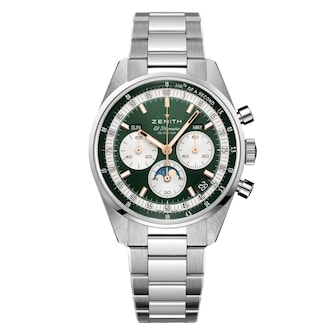 Zenith Chronomaster Original Boutique Edition 38mm Mens Watch Green Zenith Chronomaster Original Boutique Edition 38mm Mens Watch Green
