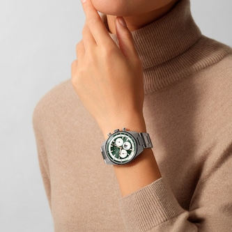 Zenith Chronomaster Original Boutique Edition 38mm Mens Watch Green Zenith Chronomaster Original Boutique Edition 38mm Mens Watch Green
