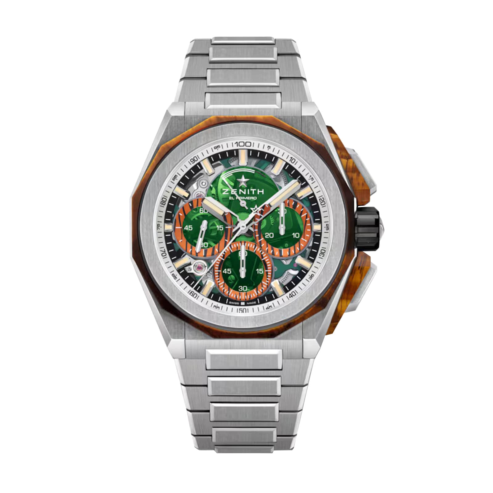 Zenith Defy Extreme Jungle Edition 45mm Mens Watch Green Zenith Defy Extreme Jungle Edition 45mm Mens Watch Green