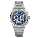 Zenith Defy Skyline Chronograph Skeleton 42mm Mens Watch Blue Interchangeable Strap