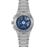 Zenith Defy Skyline Chronograph Skeleton 42mm Mens Watch Blue Interchangeable Strap