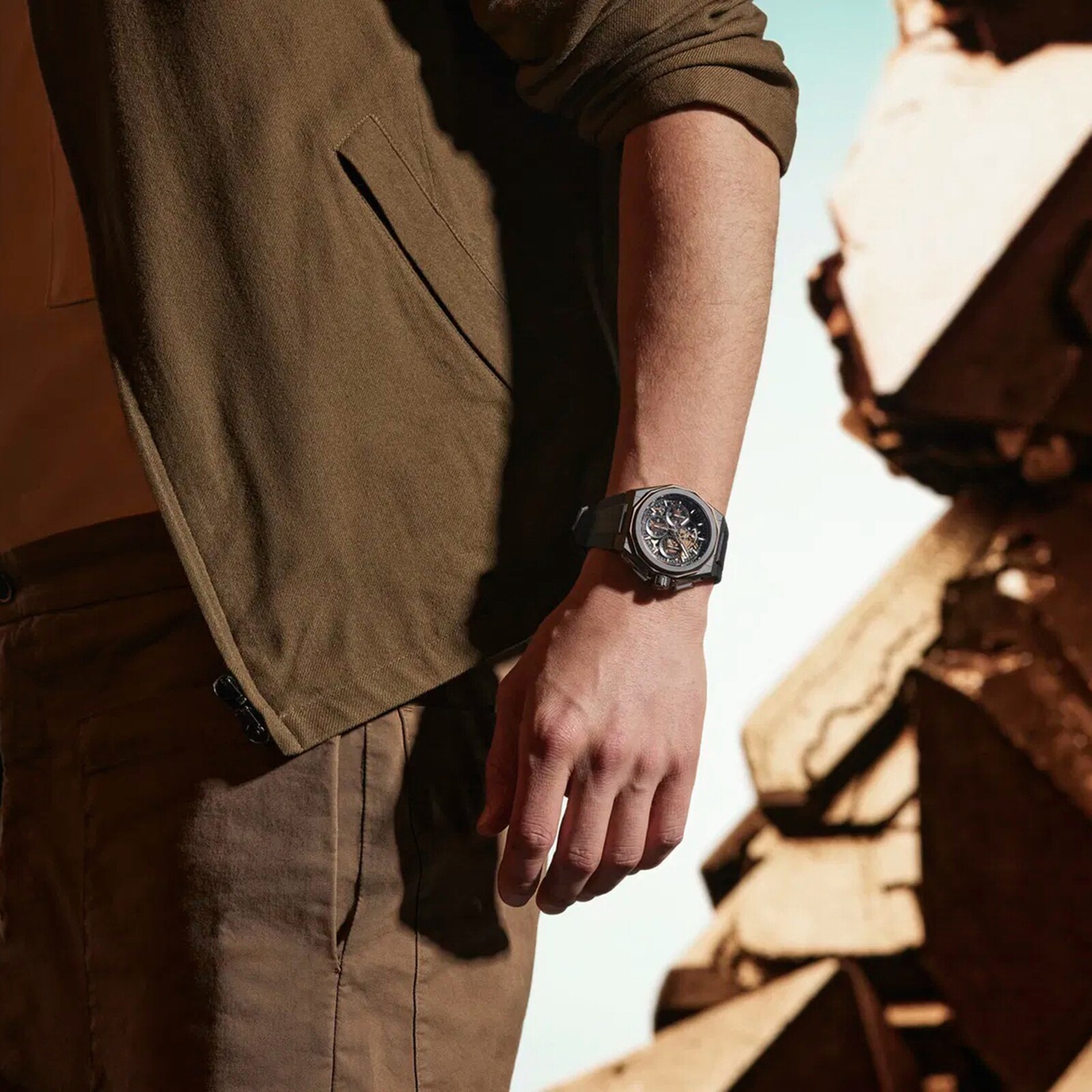 Zenith Defy Extreme 45mm Mens Watch Gold