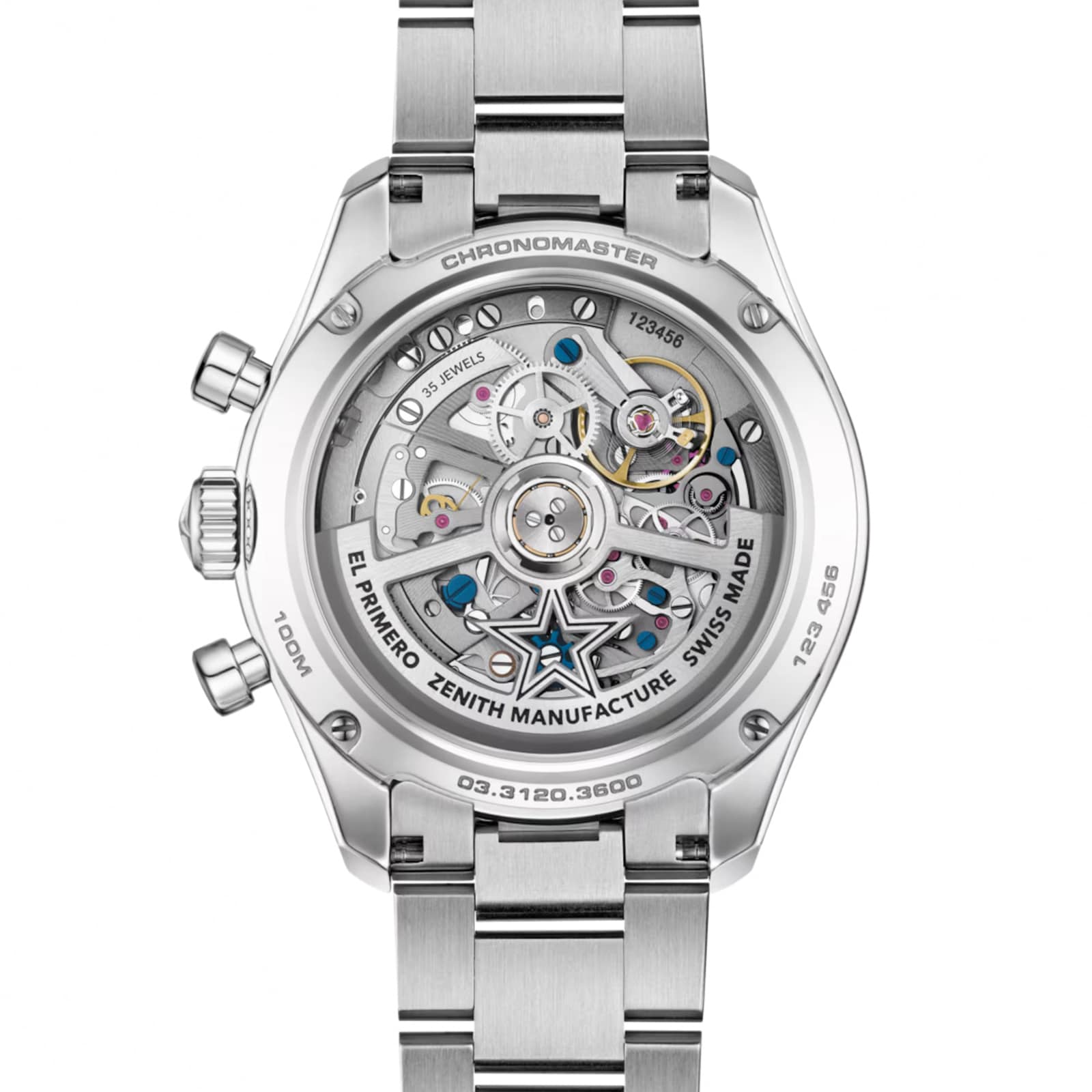 Zenith Chronomaster Sport 41mm Mens Watch Grey Zenith Chronomaster Sport 41mm Mens Watch Grey