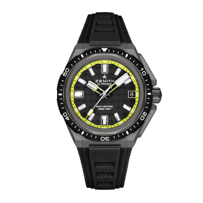 Zenith Defy Extreme Diver Microblasted Titanium 43mm Mens Watch