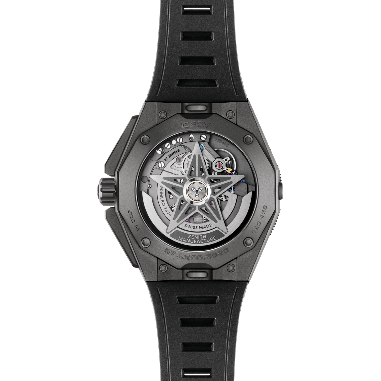 Zenith Defy Extreme Diver Microblasted Titanium 43mm Mens Watch