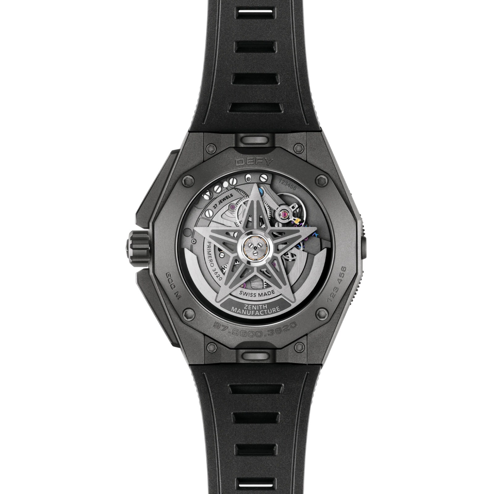 Zenith Defy Extreme Diver Microblasted Titanium 43mm Mens Watch