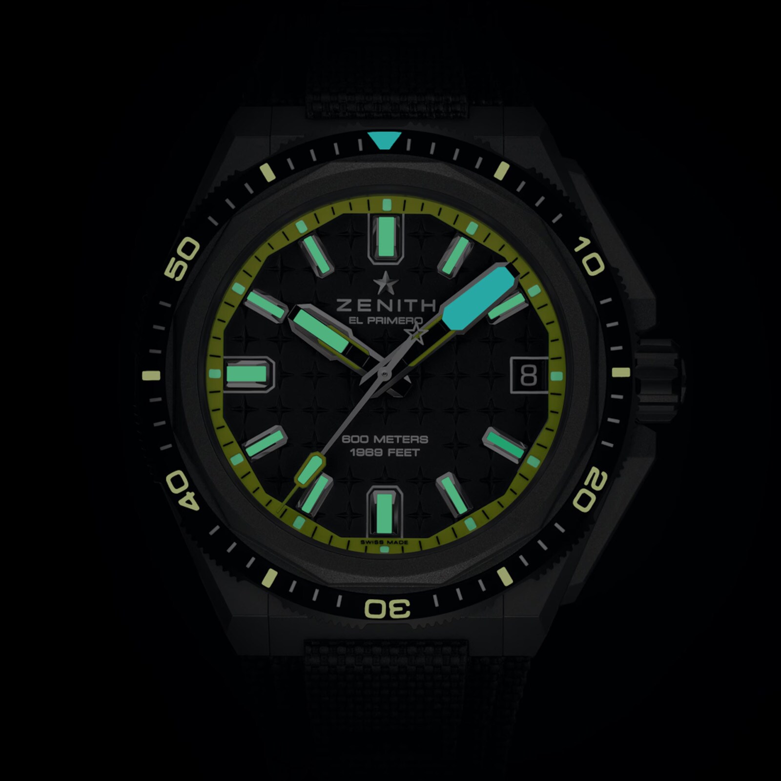 Zenith Defy Extreme Diver Microblasted Titanium 43mm Mens Watch