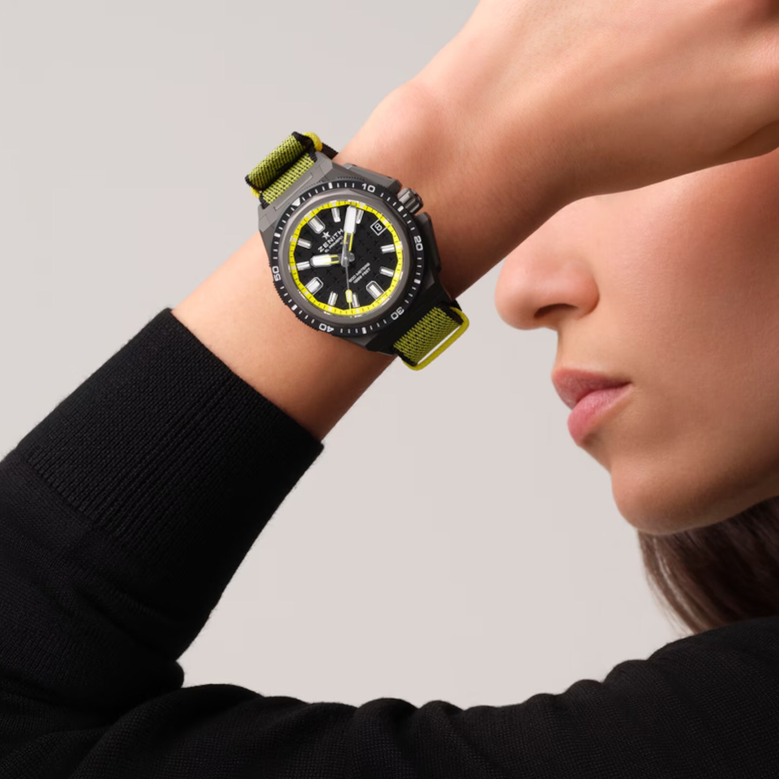 Zenith Defy Extreme Diver Microblasted Titanium 43mm Mens Watch