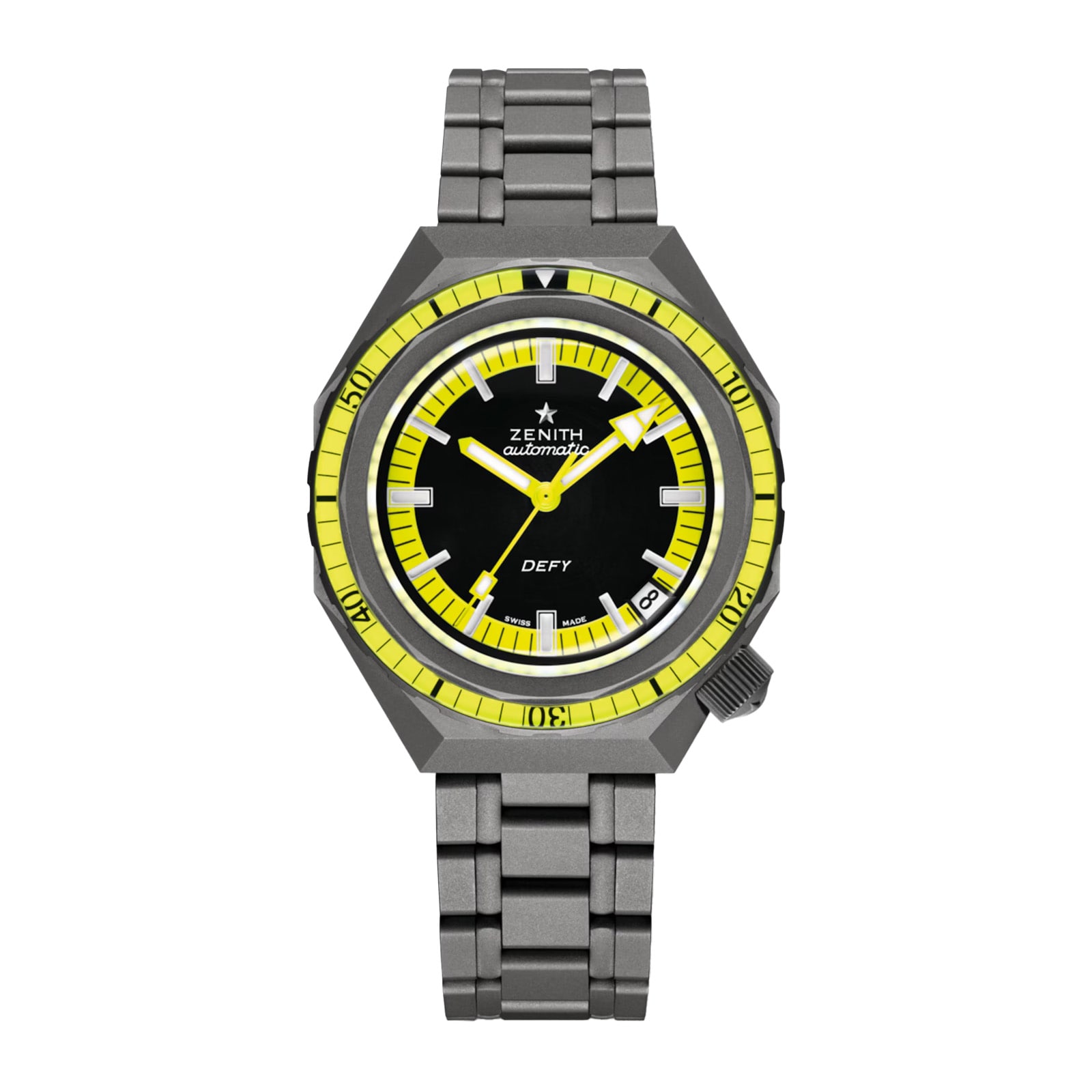 Zenith Defy Revival Microblasted Titanium 37mm Mens Watch