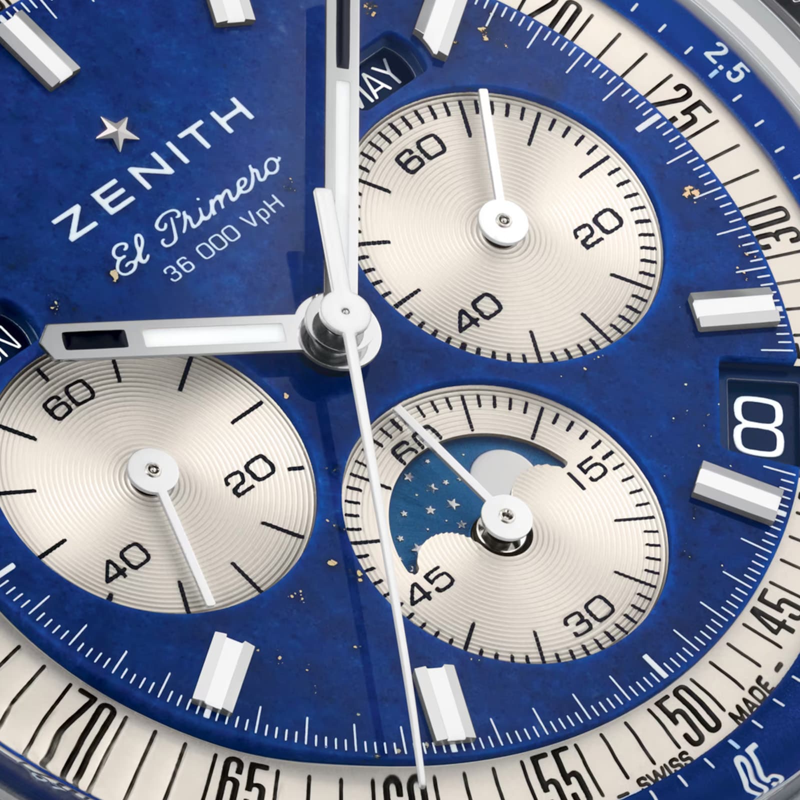 Zenith Chronomaster Original Lapis Lazuli 38mm Mens Watch