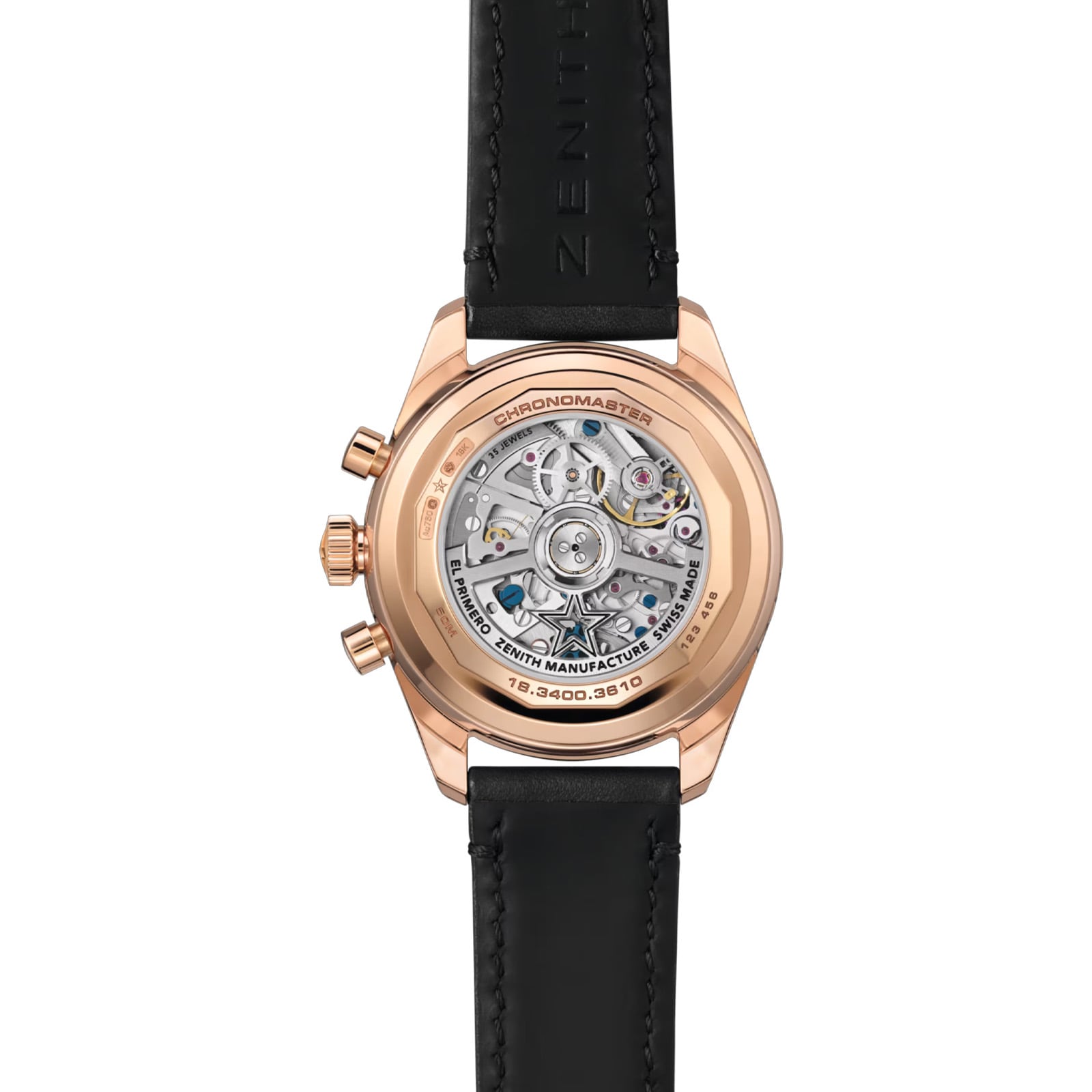 Zenith Chronomaster Original 18ct Rose Gold 38mm Mens Watch Zenith Chronomaster Original 18ct Rose Gold 38mm Mens Watch