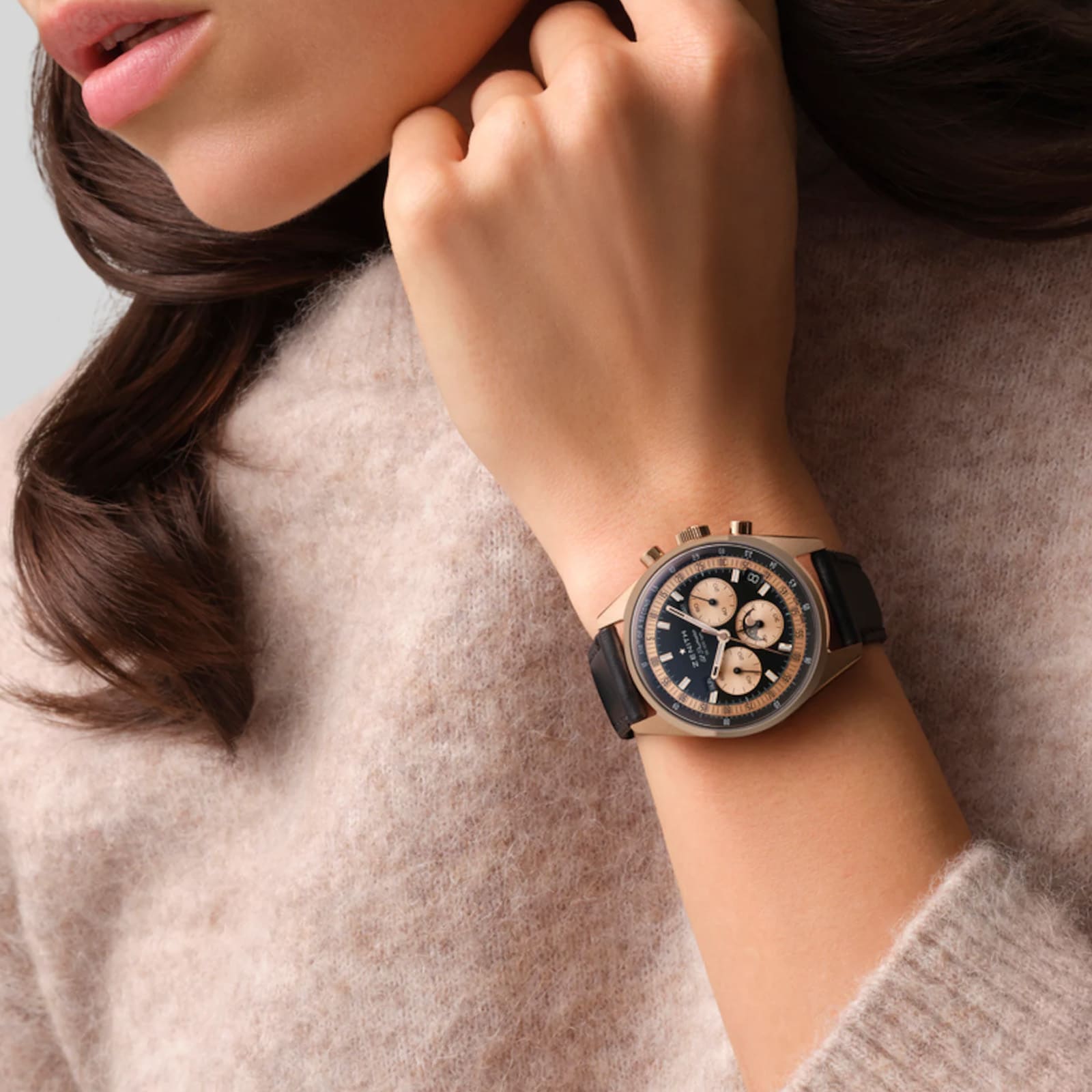 Zenith Chronomaster Original 18ct Rose Gold 38mm Mens Watch