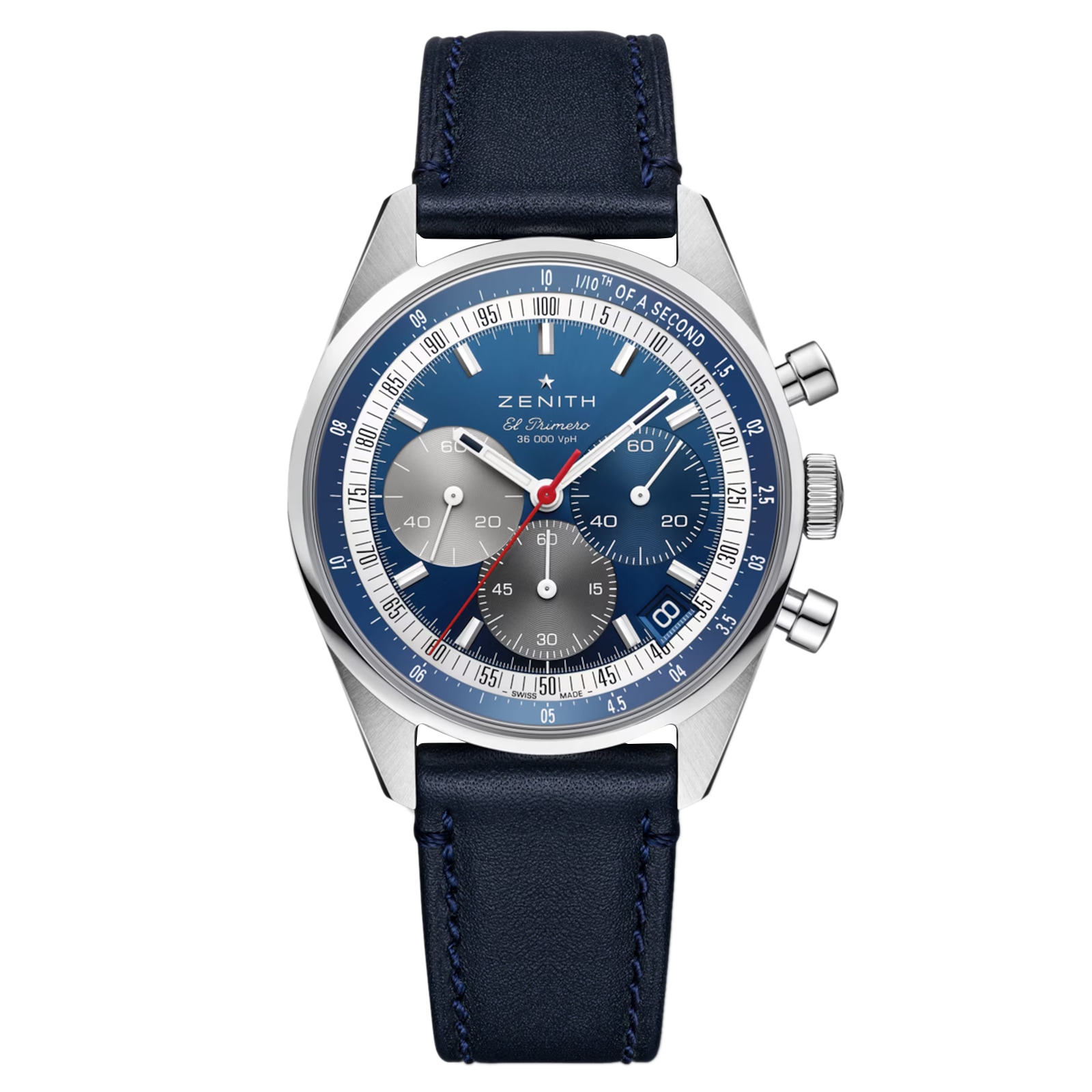Zenith Chronomaster Original 38mm Mens Watch Blue