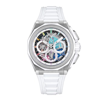 Zenith Defy Extreme Chroma 45mm Limited Edition Mens Watch White Interchangeable Strap