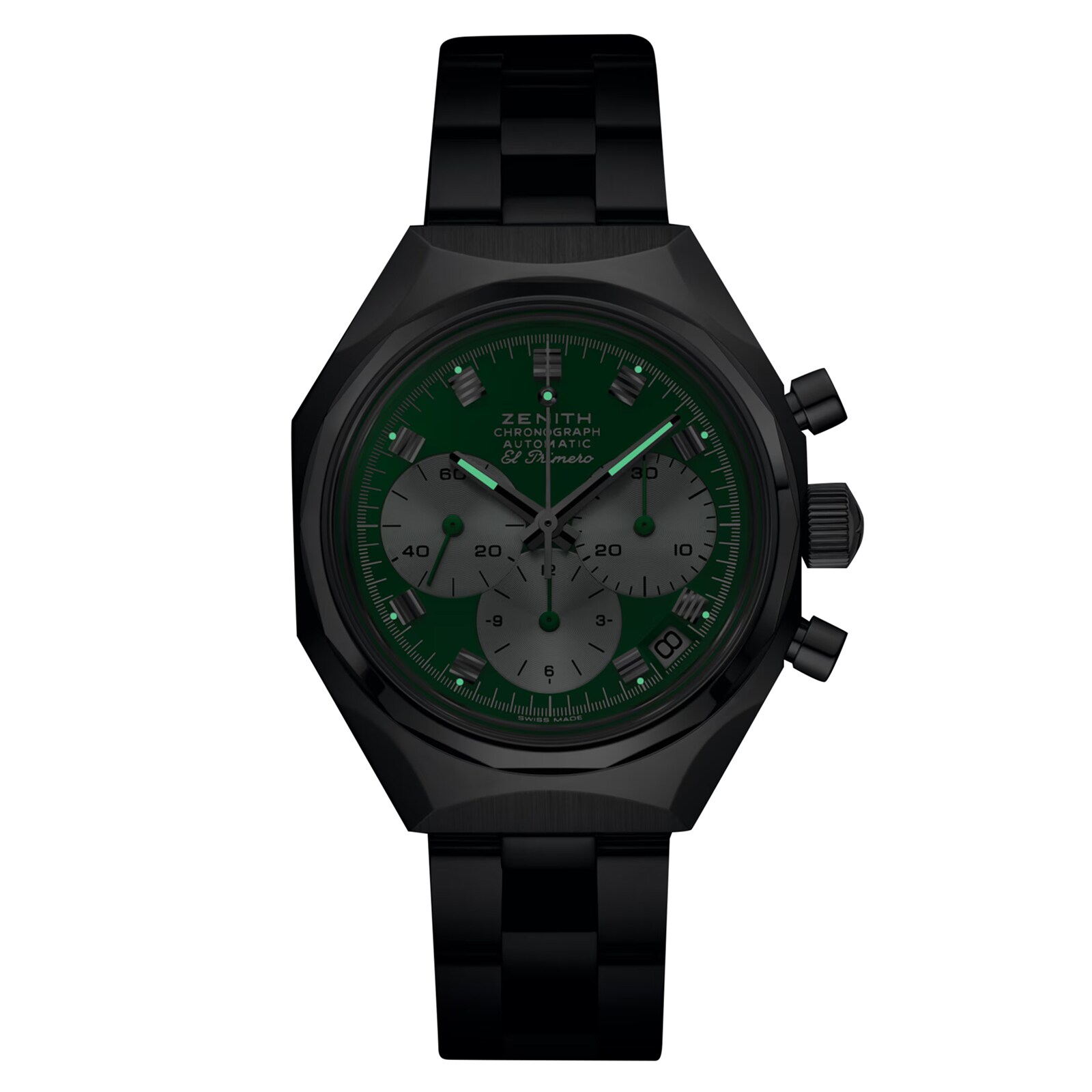 Zenith Defy Chronograph 37mm Limited Edition Mens Watch Green