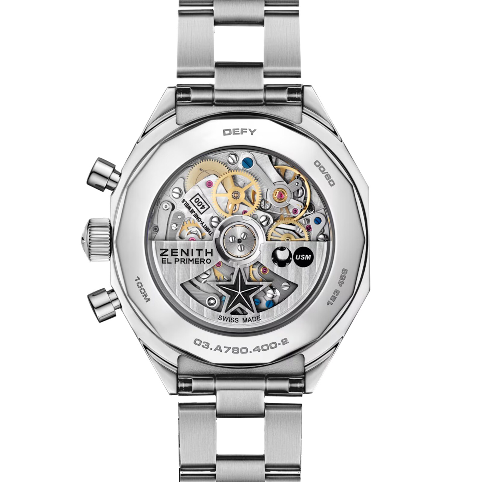 Zenith Defy Chronograph 37mm Limited Edition Mens Watch Green