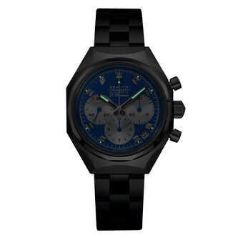 Zenith Defy Chronograph 37mm Limited Edition Mens Watch Blue