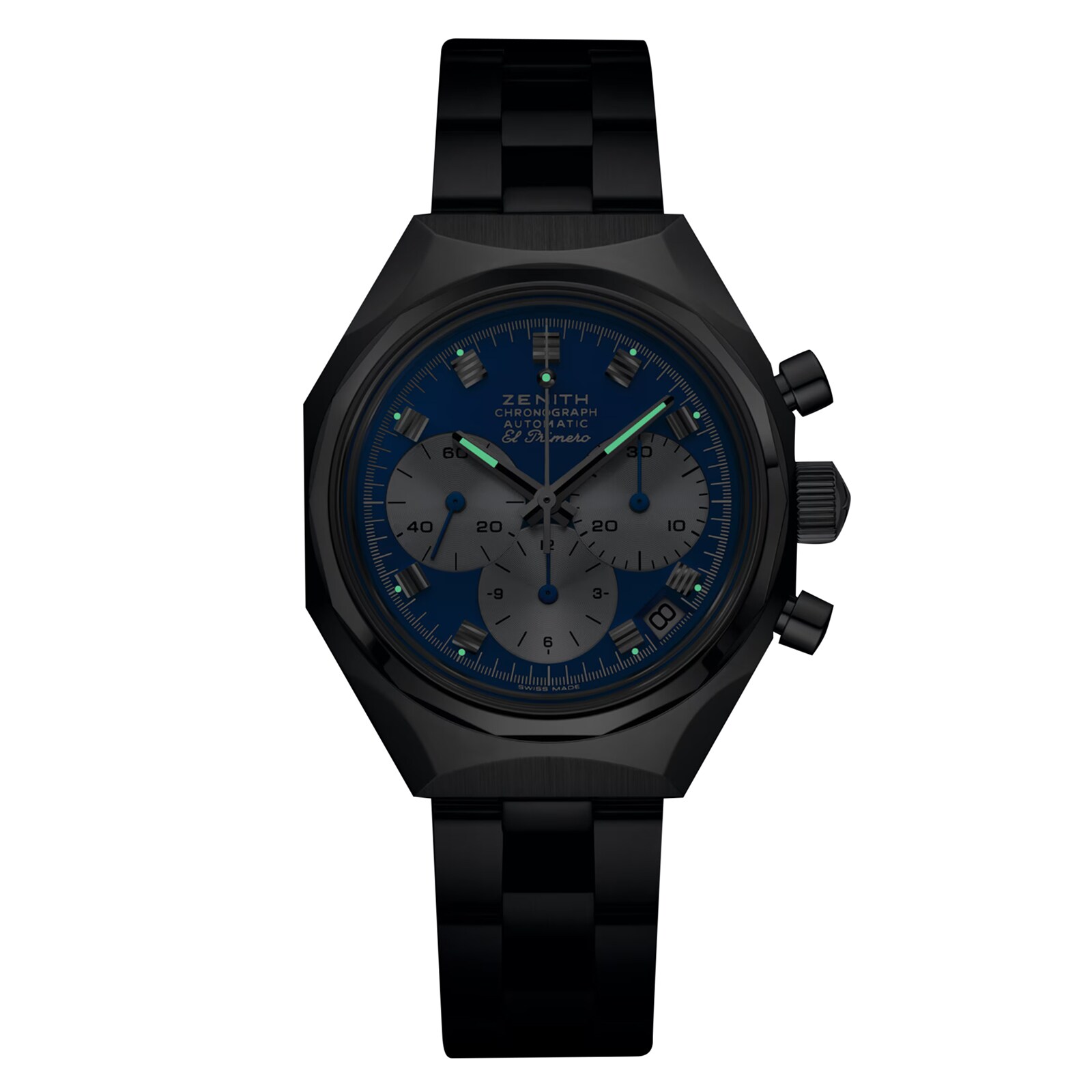 Zenith Defy Chronograph 37mm Limited Edition Mens Watch Blue