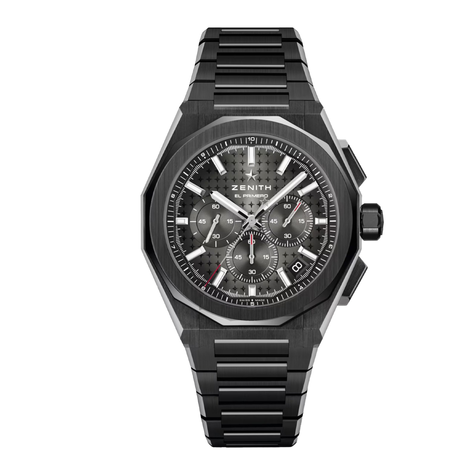 Zenith Defy Skyline Chronograph 42mm Mens Watch Black 49.9500.3600