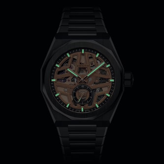 Zenith Defy Skyline Skeleton 41mm Mens Watch Black