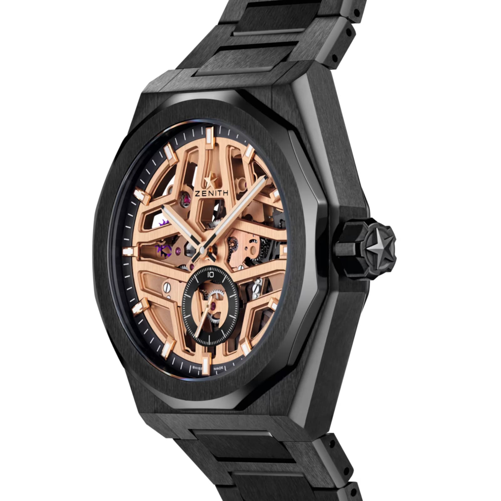 Zenith Defy Skyline Skeleton 41mm Mens Watch Black