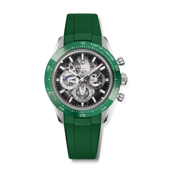 Zenith Chronomaster Sport 41mm Mens Watch Skeleton - Interchangeable Strap